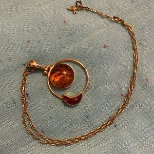 Sun and Moon Necklace